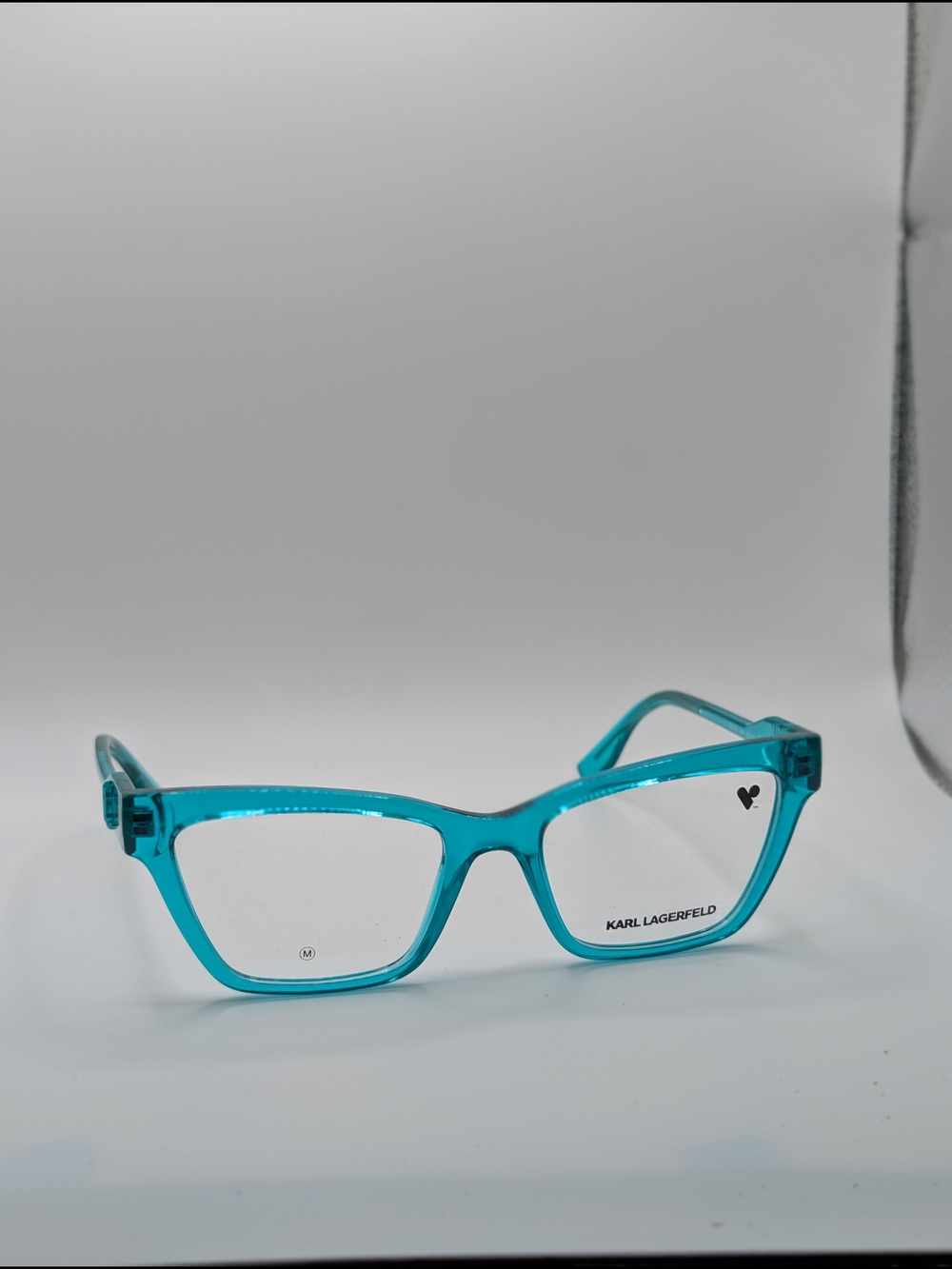 ​Karl Lagerfeld KL6135 Aqua Turquoise Cat Eye Eyeglass Frames NWT 53-18-140